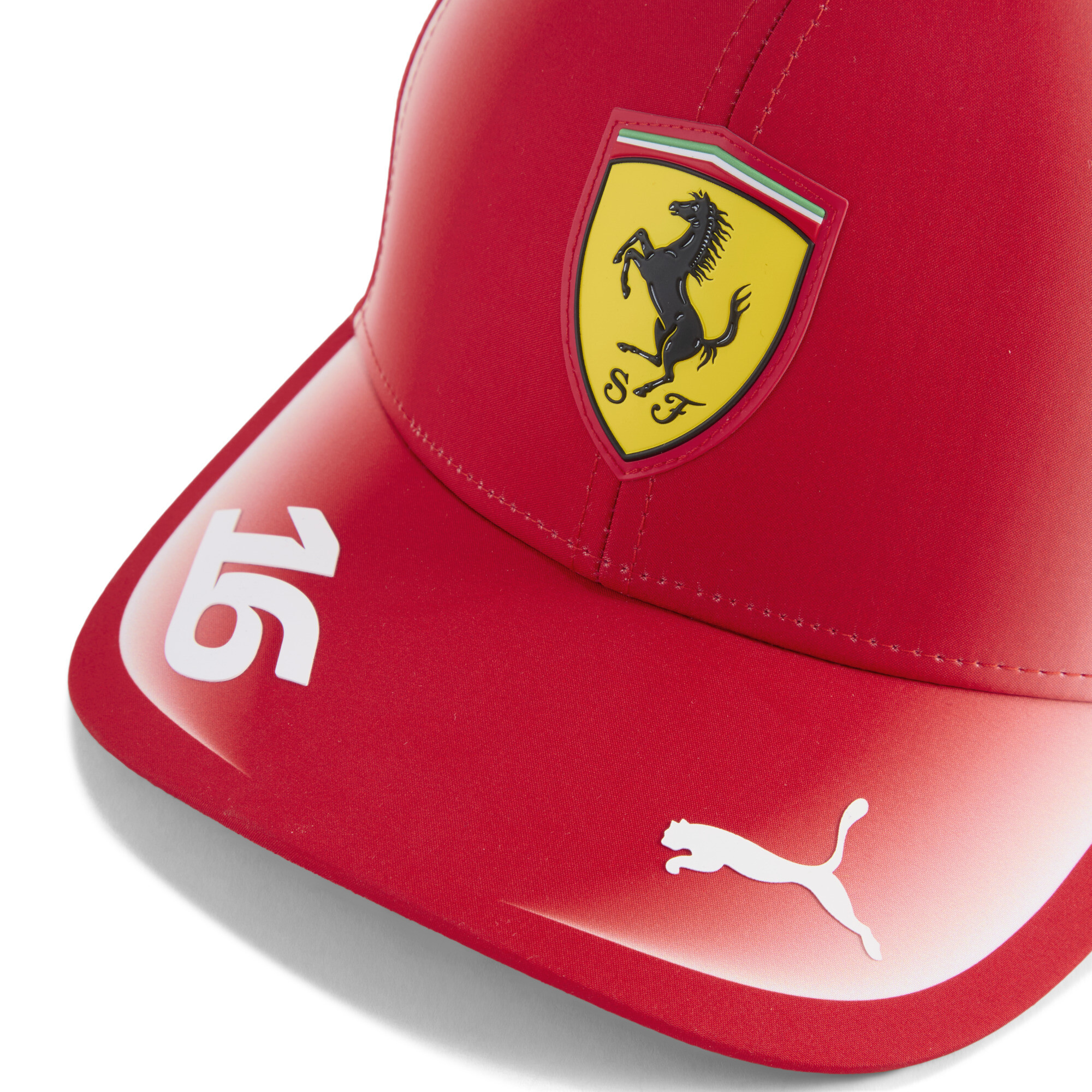 PUMA Scuderia Ferrari Replica Leclerc baseballpet, Rood thumbnail 3