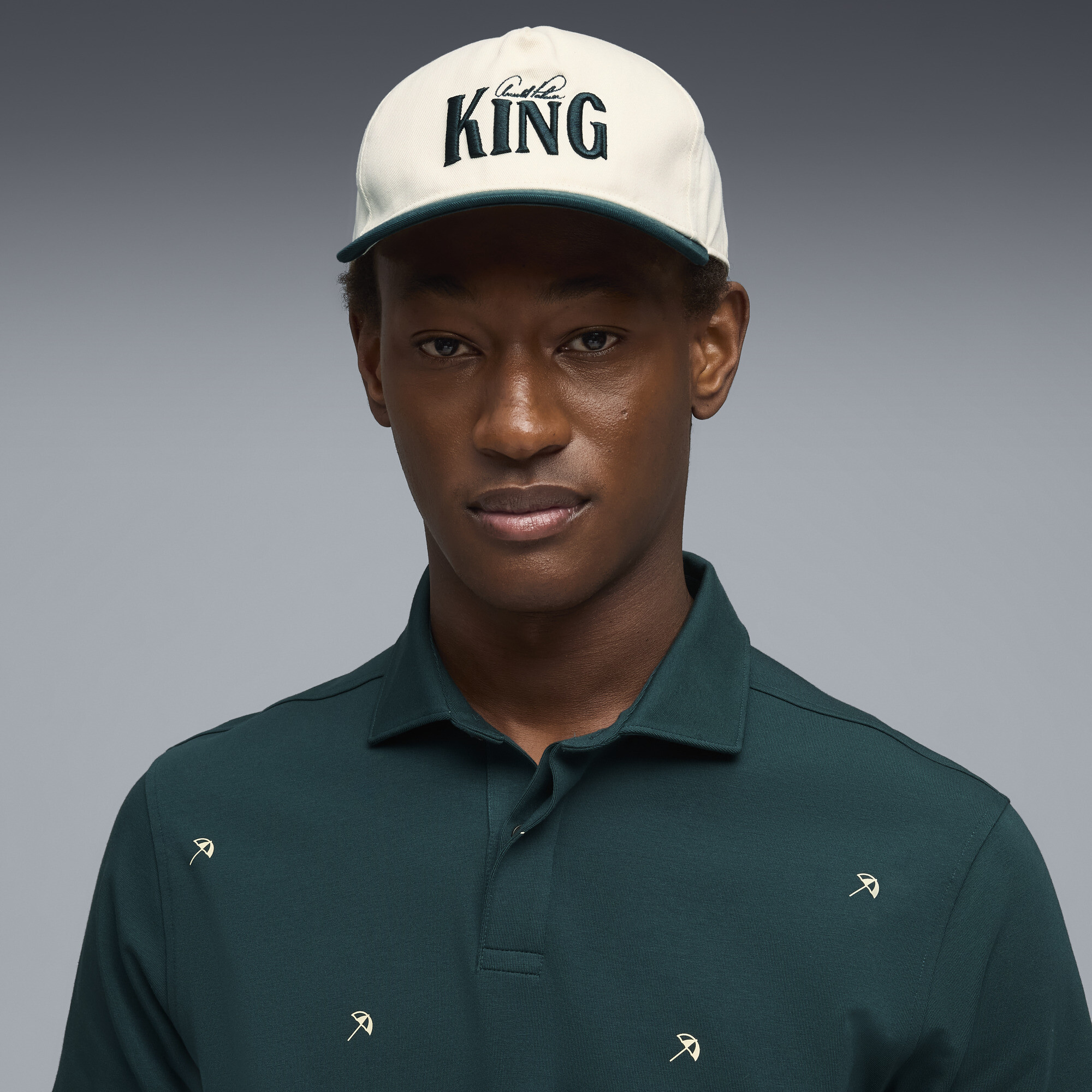 PUMA x ARNOLD PALMER King dad-pet voor Heren, Groen thumbnail 5