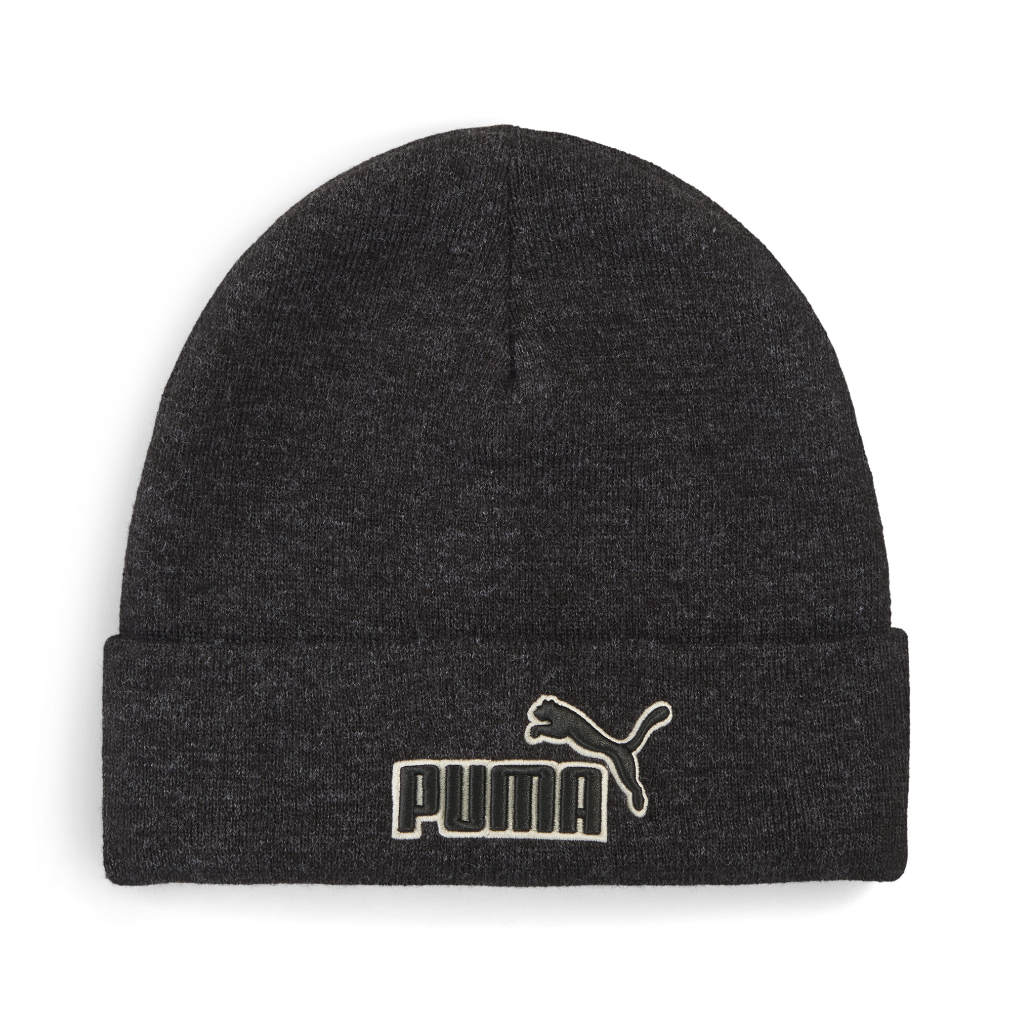 PUMA Bonnet mi-haut Essentials Elevated Heather, Accessoires, Blanc, OSFA