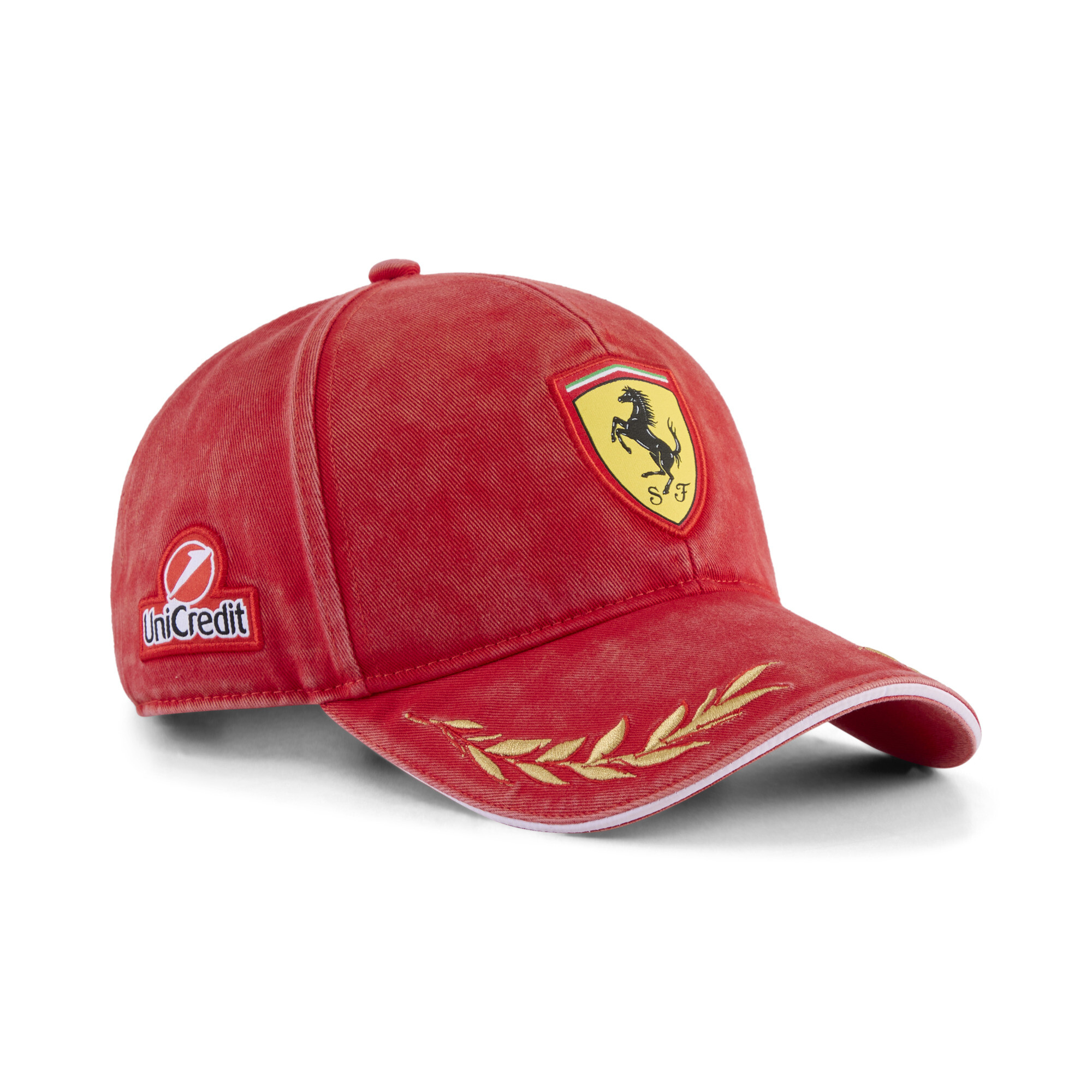 PUMA Scuderia Ferrari Replica Monza Lewis Hamilton Baseball-Cap, Accessoires, Rot, OSFA