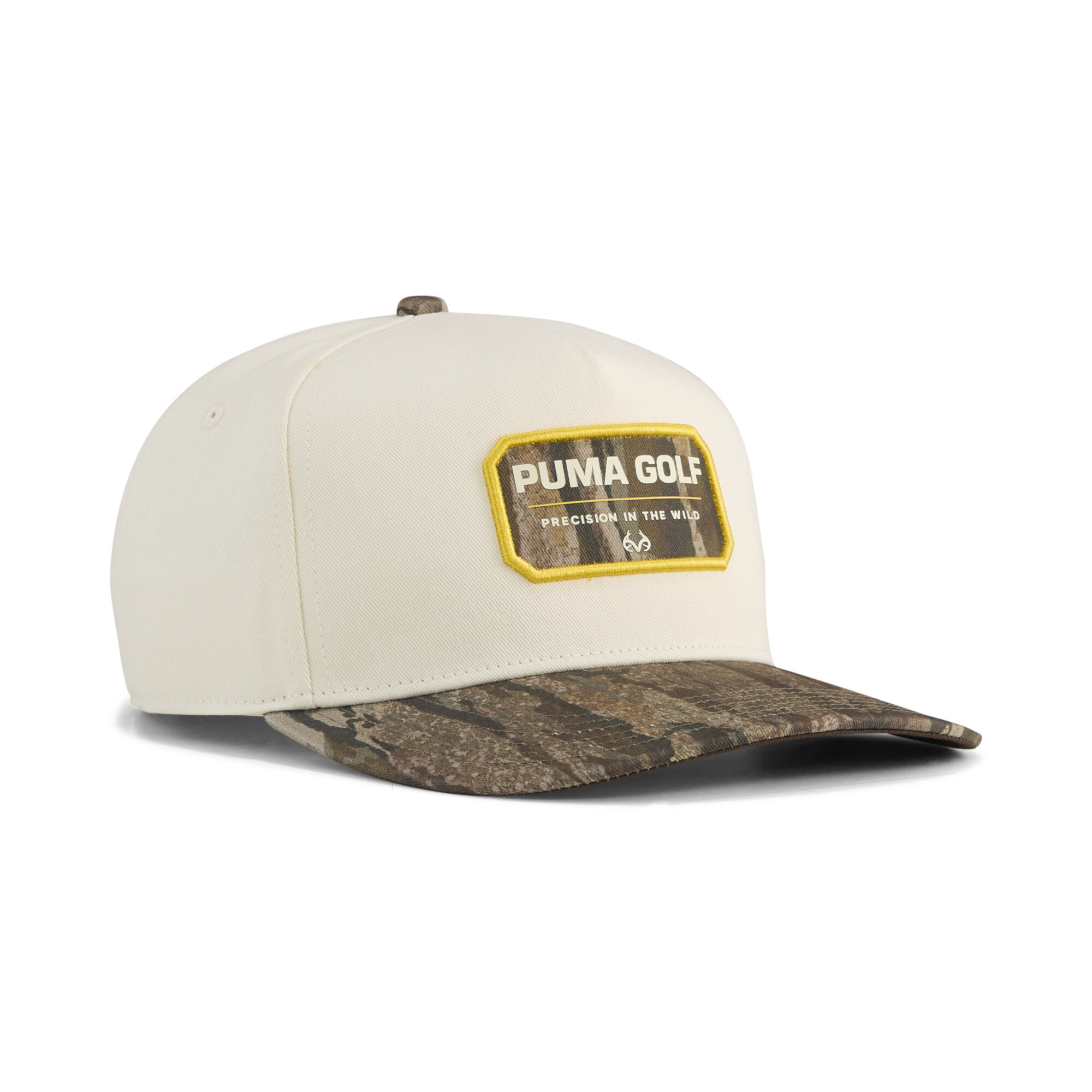 PUMA x REALTREE Precision Golf Cap Men, Performance, Alpine Snow, OSFA