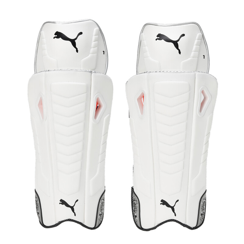 

Men's PUMA Future 1 Cricket Wicket Keeping Pads, Black/blue