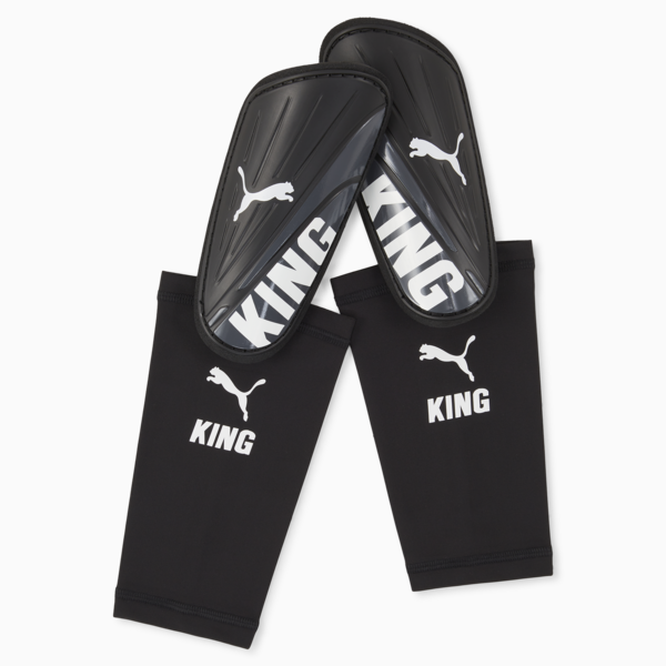 Canilleras con pantorrillera KING, PUMA Black-PUMA White, large-ARG