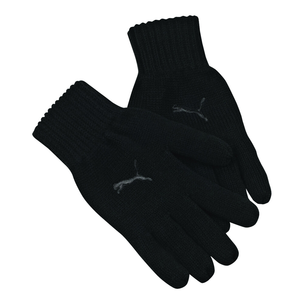 

PUMA - Вязаные перчатки Fundamentals Knit Gloves – black-dark shadow –, Черный