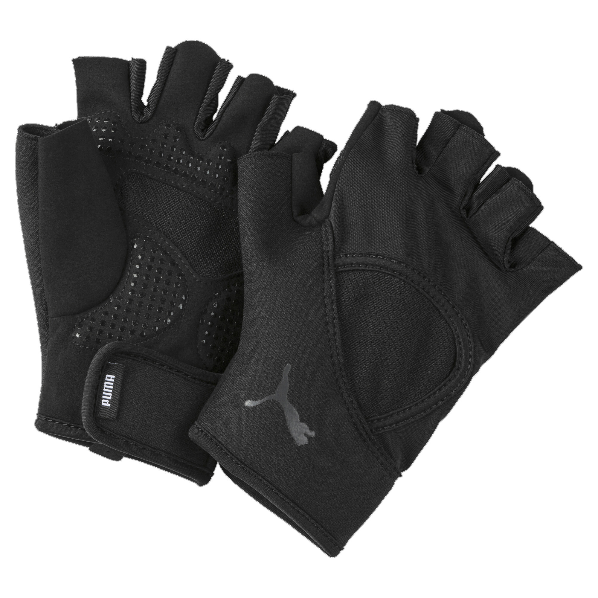 Puma Essential Training Fingerhandschuhe | Mit Logo Print | Black | Größe: L