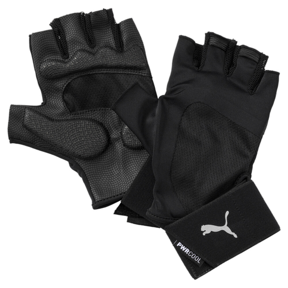 PUMA - Перчатки TR Ess Gloves Premium – Puma Black-Gray Violet – M