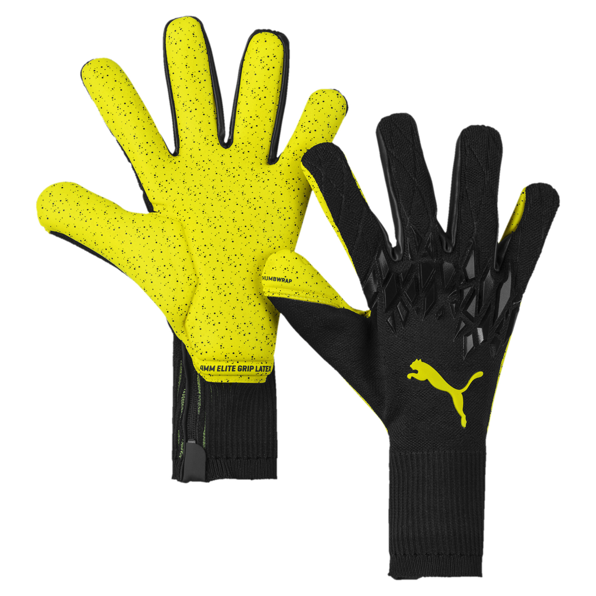 Puma FUTURE Grip 19.1 Football Goalkeeper Gloves, Black, Size 7.5, Accessories