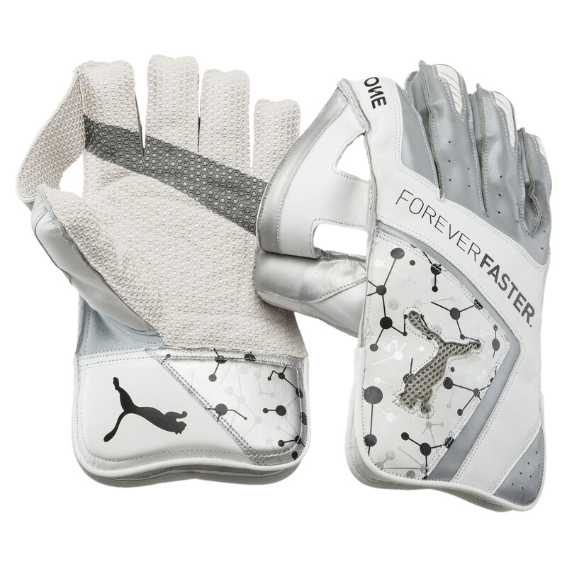 

PUMA ONE 20.1 Cricket Wicket Keeping Gloves, White/black