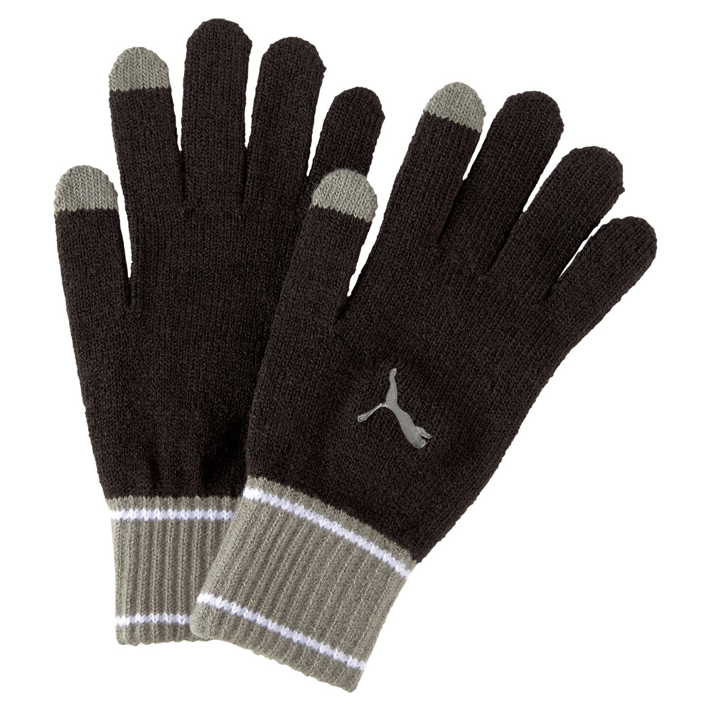

PUMA - Перчатки PUMA Knit Gloves – Puma Black-Ultra Gray –, Черный