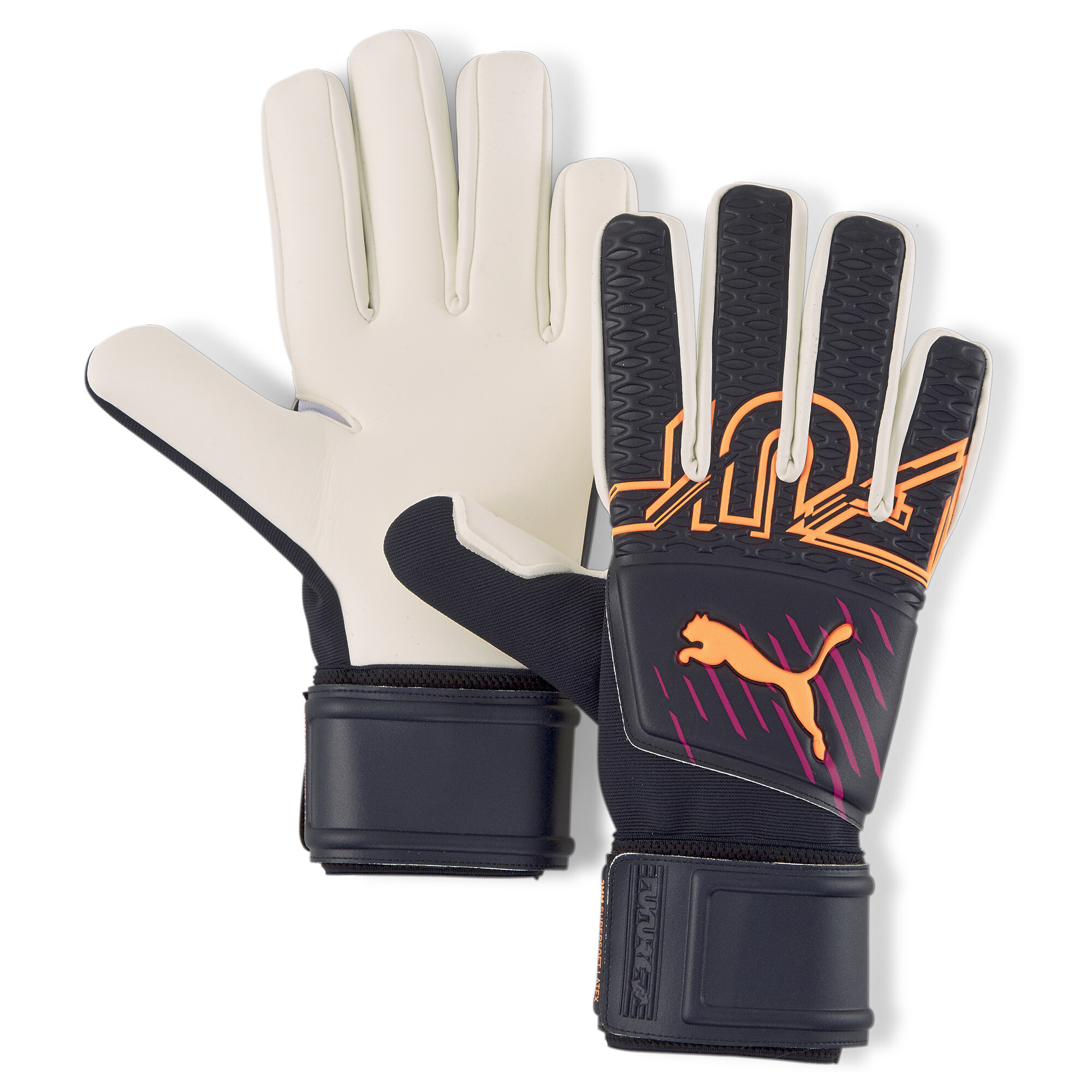 Puma FUTURE Grip 3 Negative Cut Goalkeeper Gloves, Blue, Size 6, Accessories