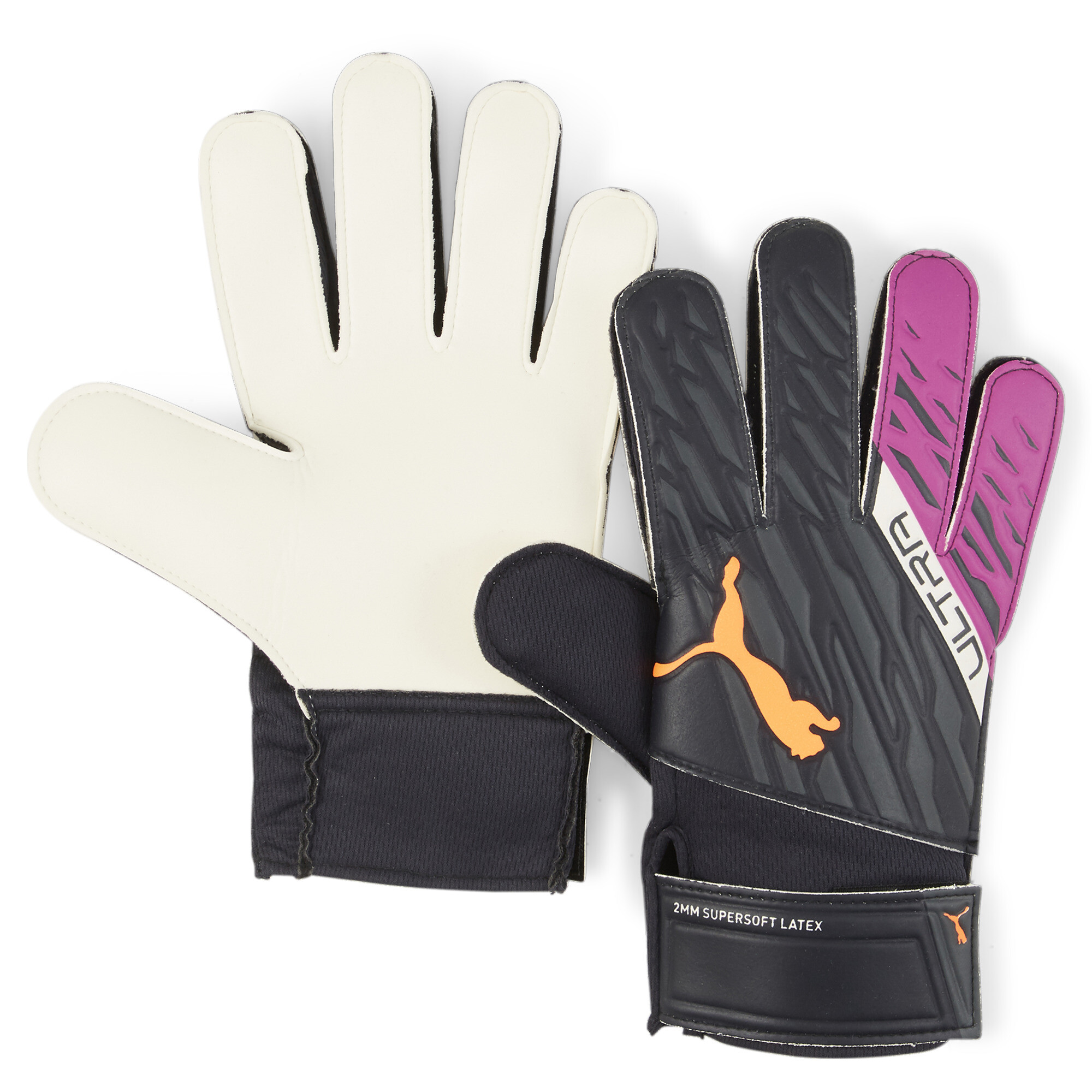 Men's Puma ULTRA Grip 4 RC Goalkeeper Gloves, Blue, Size 11, Accessories
