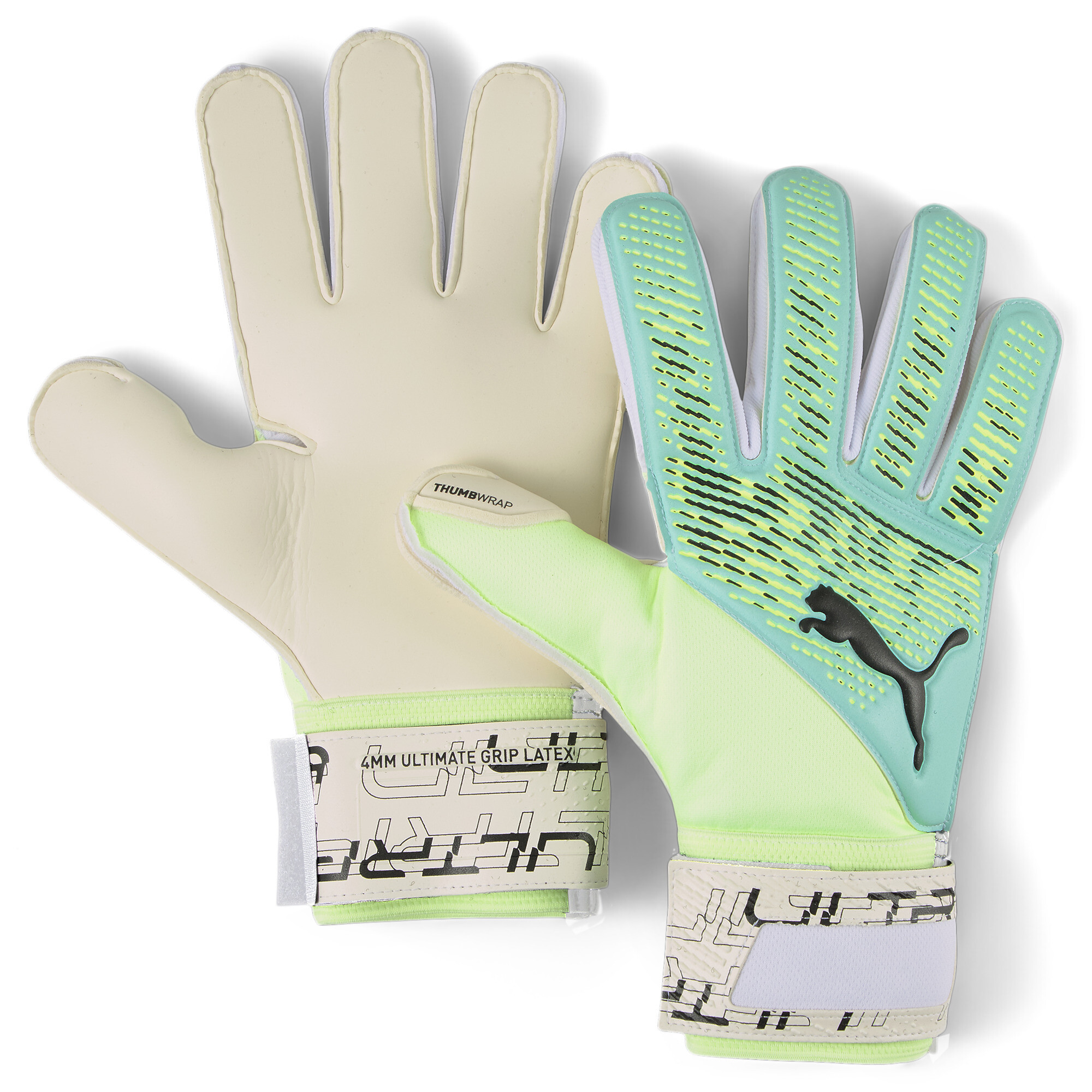 Puma ULTRA Grip 2 RC Goalkeeper Gloves, Green, Size 7, Accessories