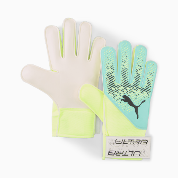 ULTRA Grip 4 RC Goalkeeper Gloves, Electric Peppermint-Fast Yellow, large-ZAF