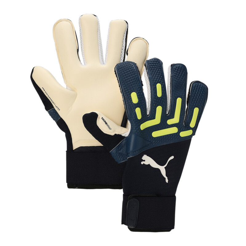

PUMA FUTURE Pro Hybrid Football Goalkeeper Gloves, Black/gray/green