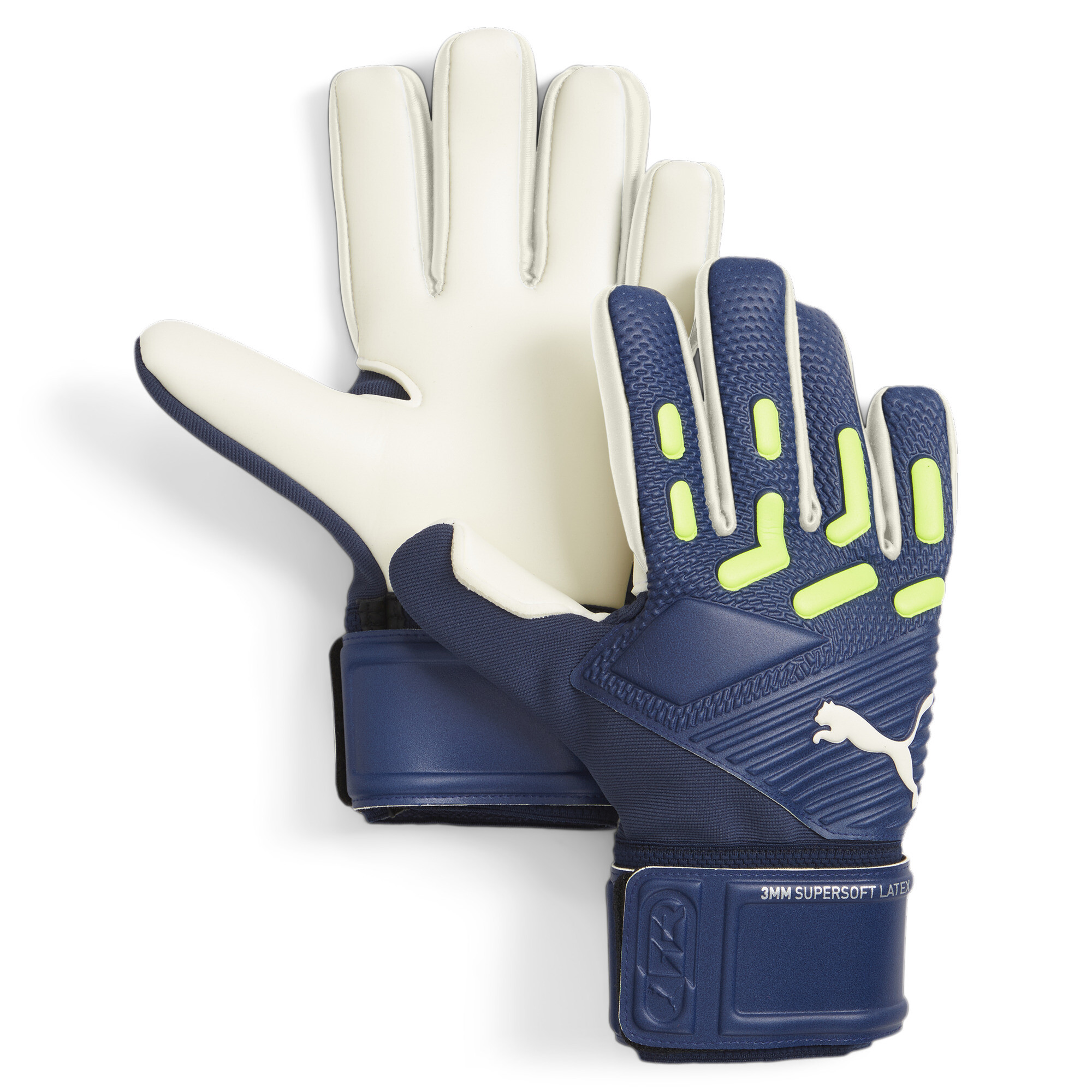 Men's Puma FUTURE Match NC Goalkeeper Gloves, Blue, Size 6, Accessories