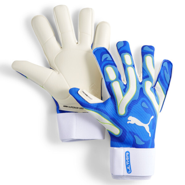 Guantes de arquero Ultra Ultimate Hybrid, Ultra Blue-PUMA White, large-ARG