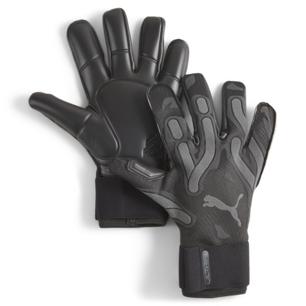 Guantes de arquero Ultra Ultimate Hybrid, PUMA Black-Asphalt, large-ARG