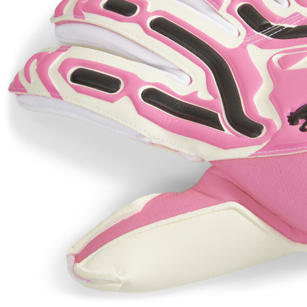 ULTRA Ultimate Hybrid Goalkeeper Gloves, Poison Pink-PUMA White-PUMA Black, large-ZAF