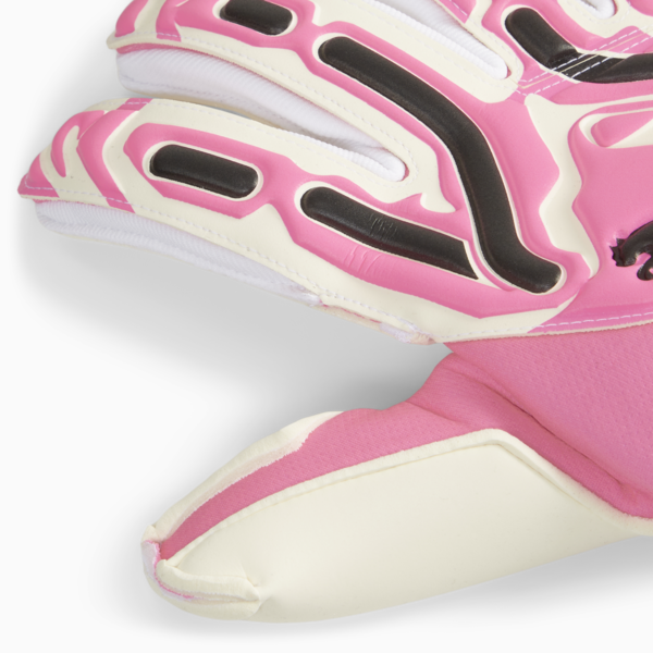 ULTRA Ultimate Hybrid Goalkeeper Gloves, Poison Pink-PUMA White-PUMA Black, large-ZAF