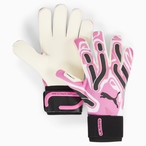 PUMA ULTRA Pro RC Goalkeeper Gloves, Poison Pink-PUMA White-PUMA Black, large-ZAF