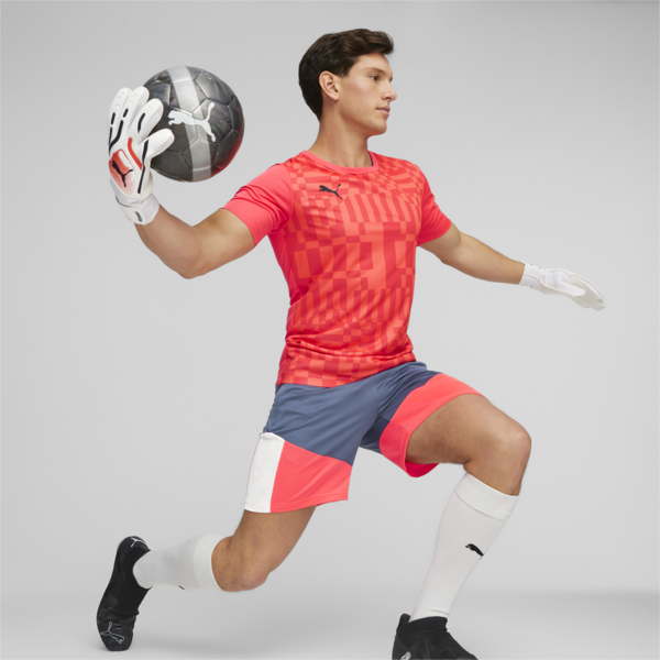 PUMA ULTRA Play RC Goalkeeper Gloves, PUMA White-Ultra Blue-Fire Orchid, large-ZAF