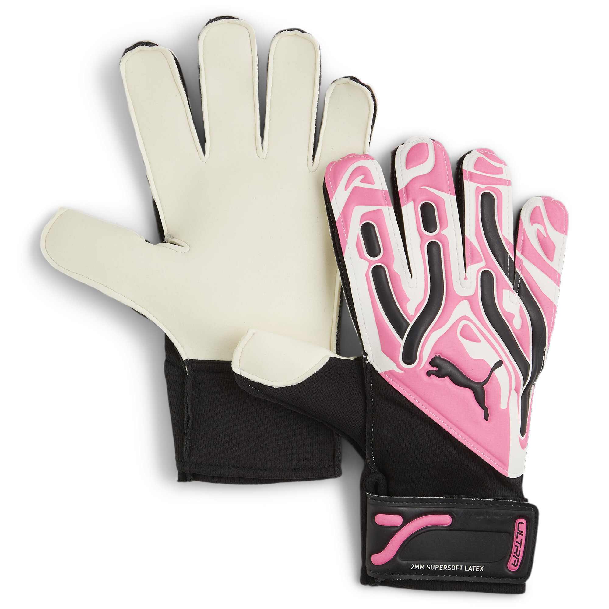 Puma ULTRA Play RC Goalkeeper Gloves, Pink, Size 6, Accessories
