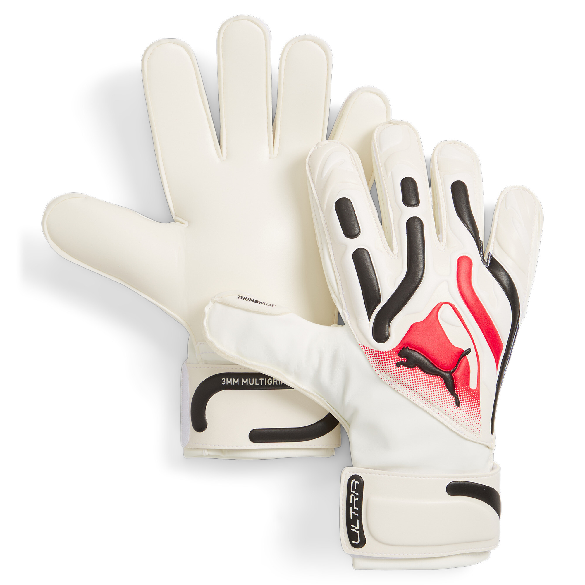Puma ULTRA Match Protect RC Goalkeeper Gloves, White, Size 10, Accessories