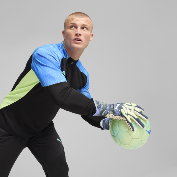 Guantes de arquero FUTURE Ultimate NC, Gray Skies-Fizzy Apple, large-ARG