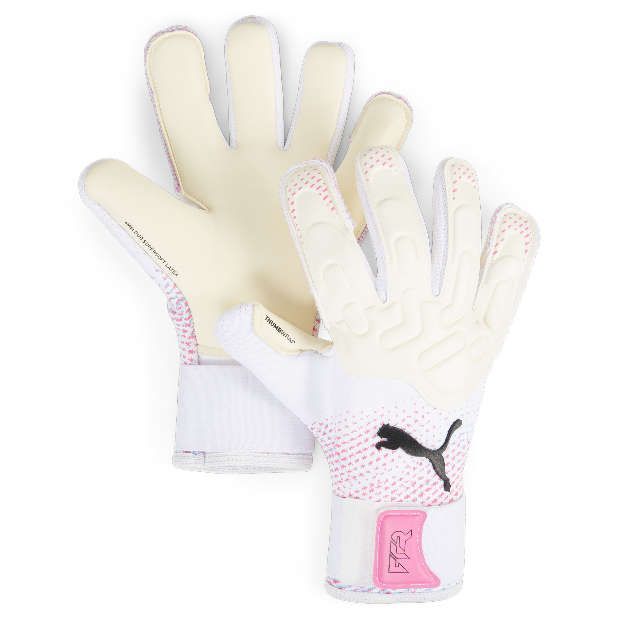 Puma FUTURE Pro Hybrid Goalkeeper Gloves, White, Size 7.5, Accessories