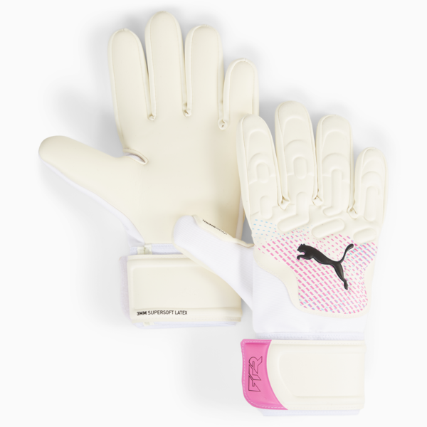 Guantes de arquero FUTURE Match, PUMA White-Poison Pink-PUMA Black, large-ARG