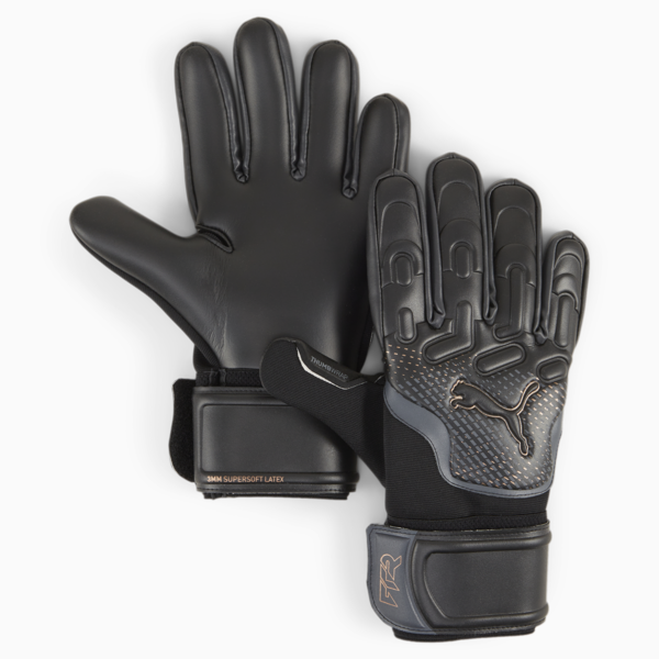 Guantes de arquero FUTURE Match, PUMA Black-Shadow Gray-Copper Rose, large-ARG