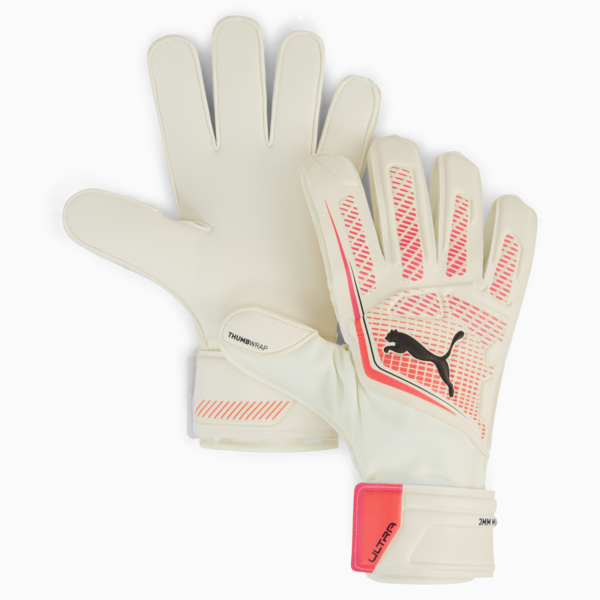 Guantes de arquero ULTRA MATCH RC, PUMA White-Glowing Red-PUMA Black, large-ARG