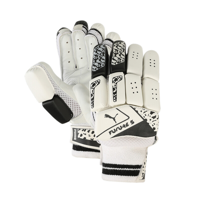 

PUMA Future 5 Cricket Batting Gloves, White/black
