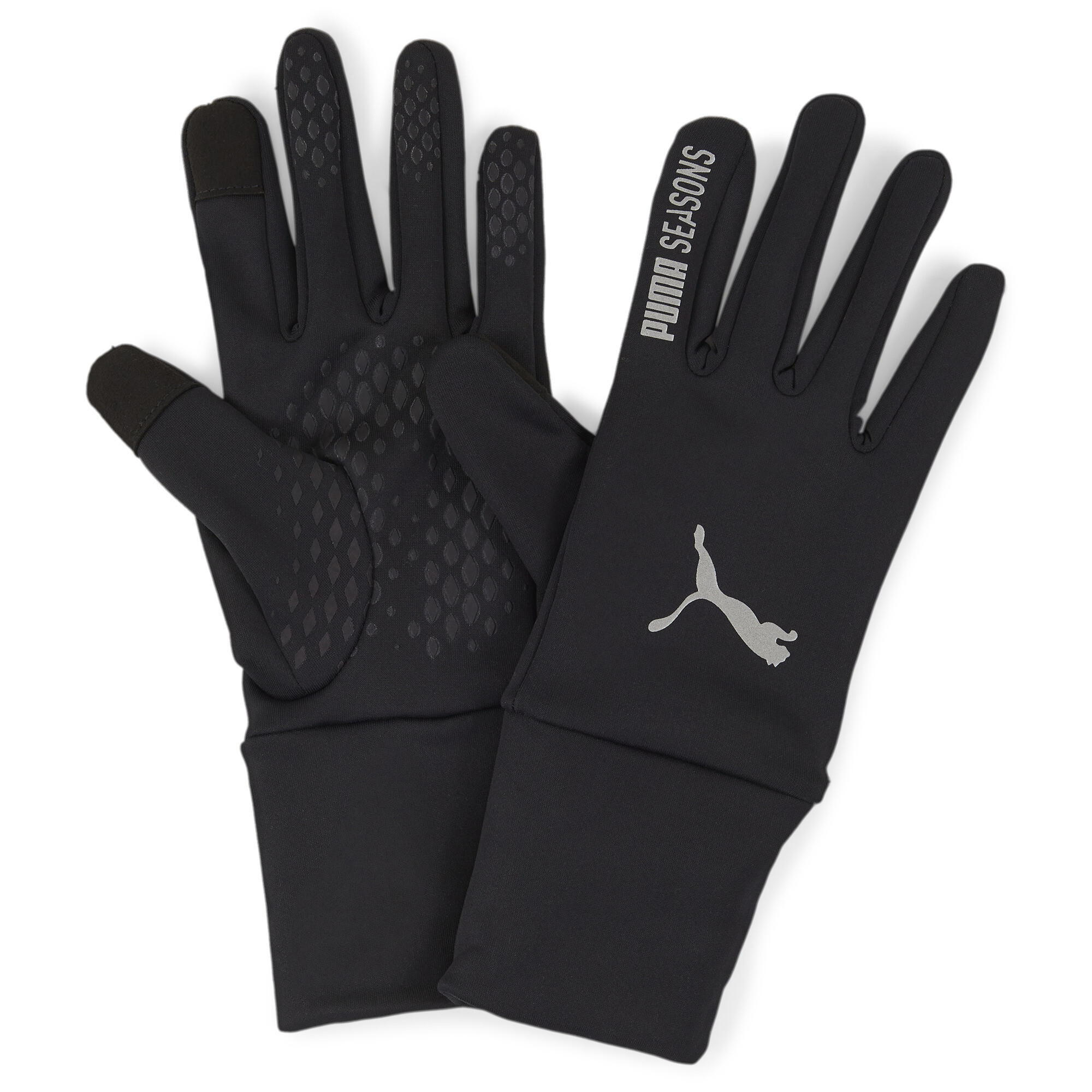 Puma SEASONS Gloves, Black, Size L, Sport