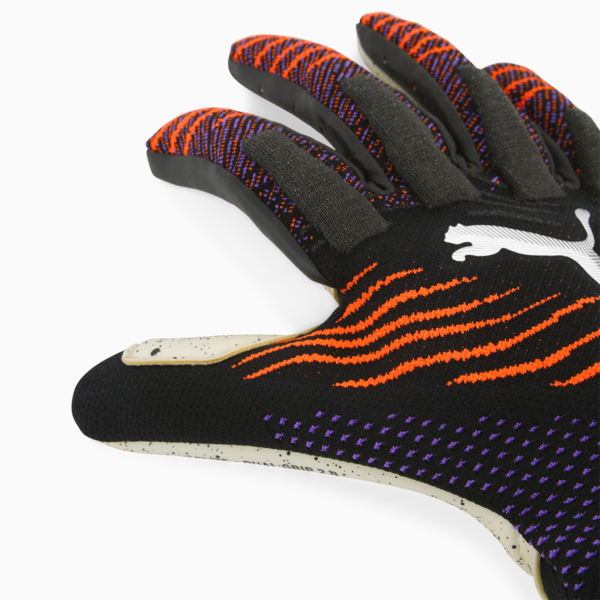 Guantes de arquero FUTURE Ultimate NC, PUMA Black-Glowing Red-Purple Glimmer, large-ARG