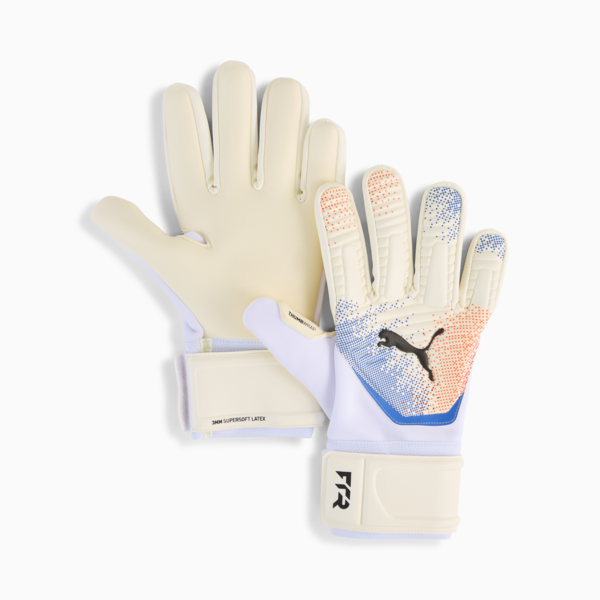 Guantes de portero FUTURE Pro Hybrid, PUMA White-Glowing Red-Ultra Blue, large-MEX