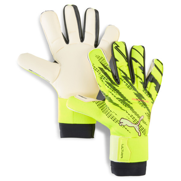 Guantes de arquero PUMA ULTRA Ultimate Hybrid En Amarillo Alert/Negro