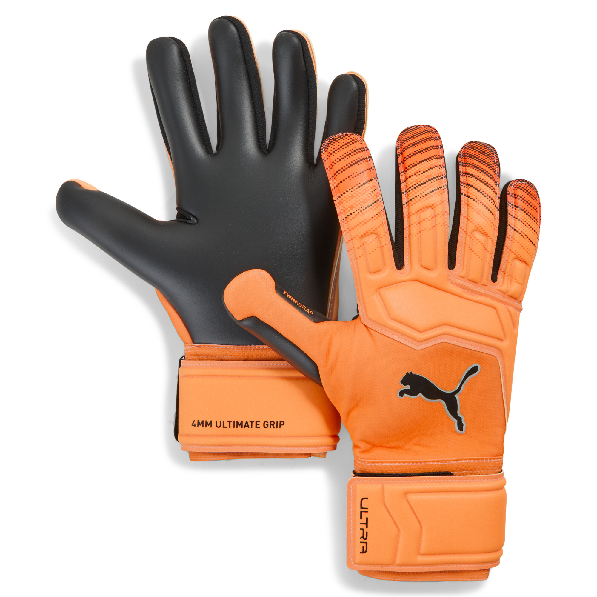 Puma Ultra Pro Soccer Goalkeeper Gloves In Black