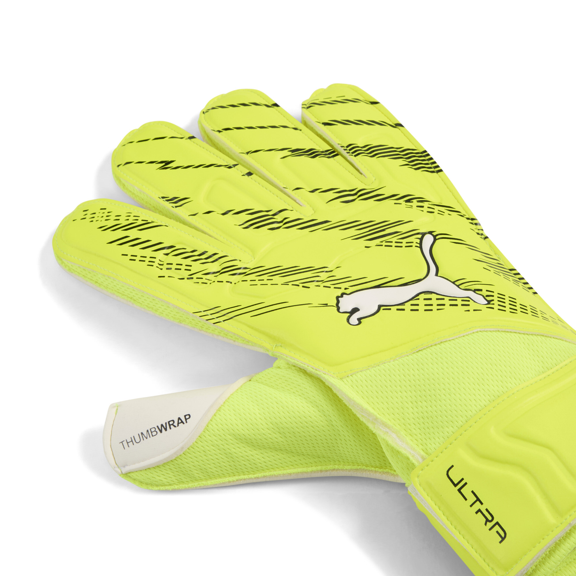PUMA ULTRA Play keepershandschoenen, Zwart/Geel, Maat 8 thumbnail 3