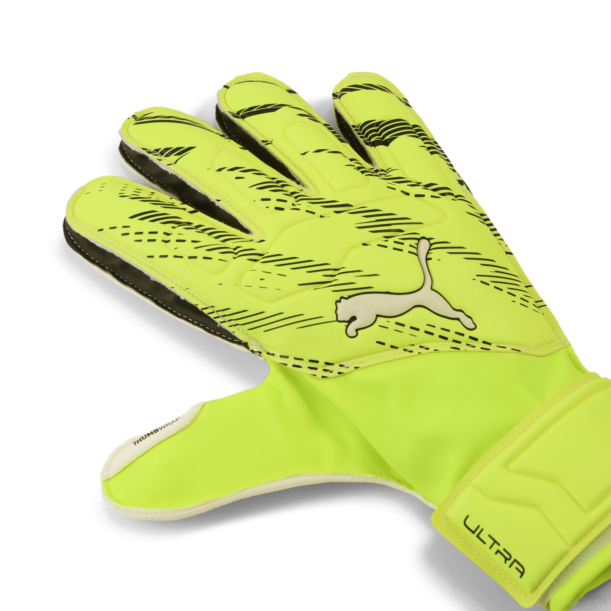 PUMA ULTRA Match Protect keepershandschoenen, Zwart/Geel, Maat 7,5 thumbnail 3