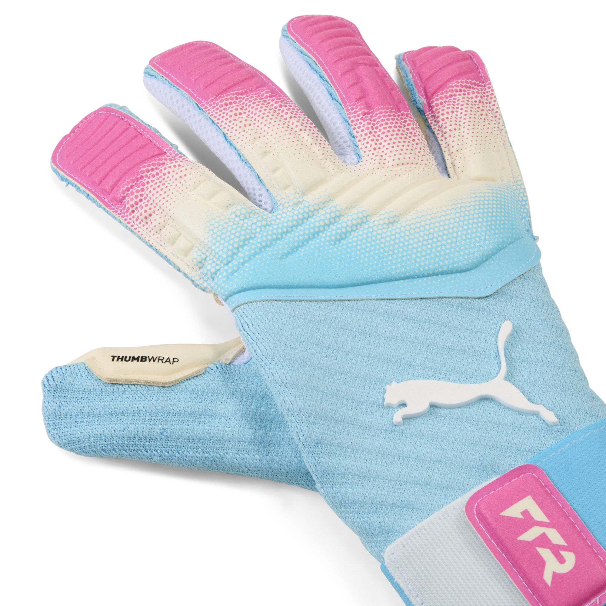 PUMA FUTURE Pro RE-CHARGE keepershandschoenen, Blauw/Roze/Wit, Maat 10 thumbnail 3