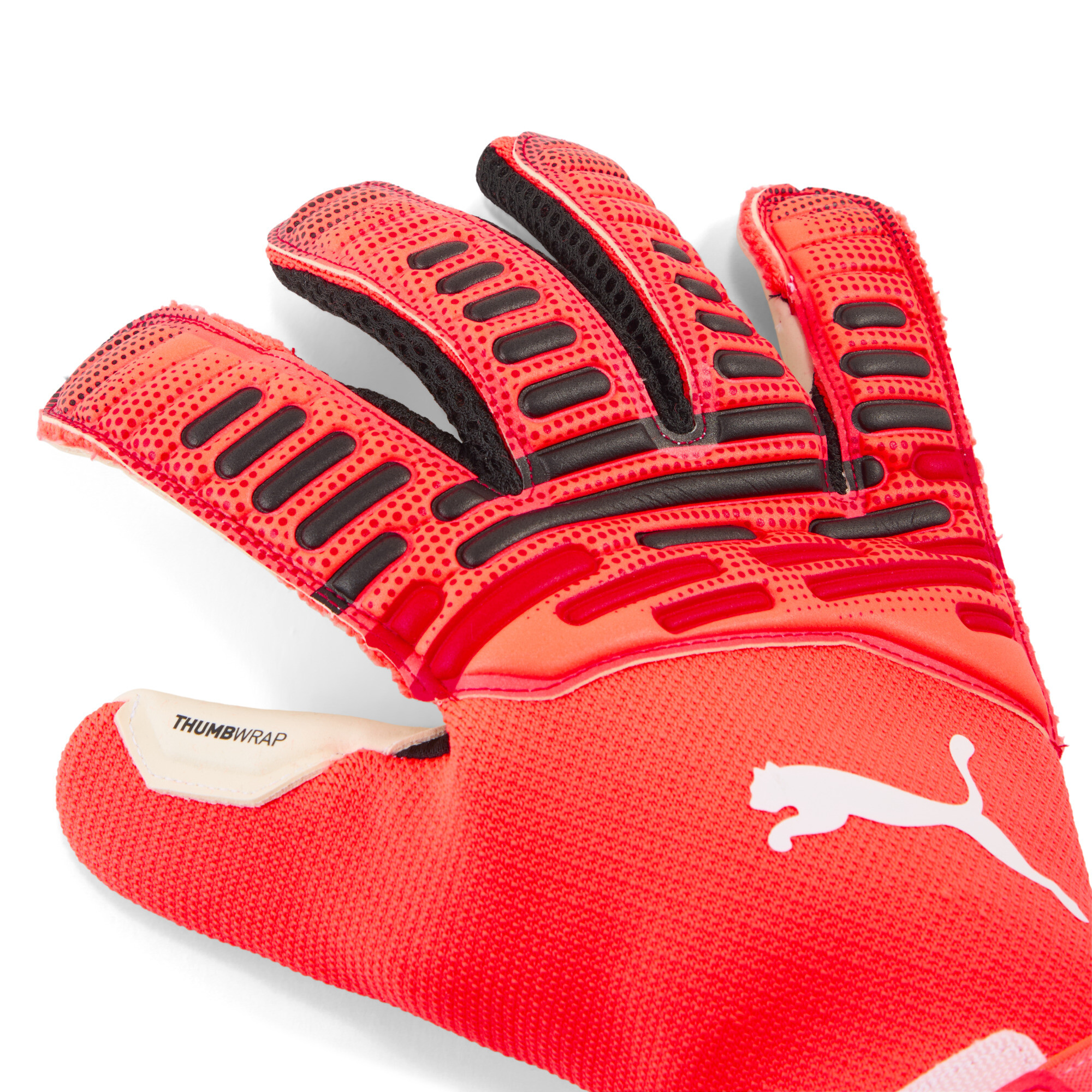 PUMA FUTURE Pro Hybrid uniseks keepershandschoenen, Zwart/Rood, Maat 9 thumbnail 3