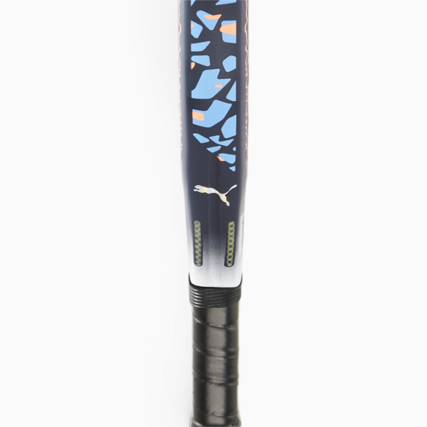 SolarATTACK PWR Padel Racket, New Navy-Ultra Orange-PUMA White-Team Light Blue, large-ZAF