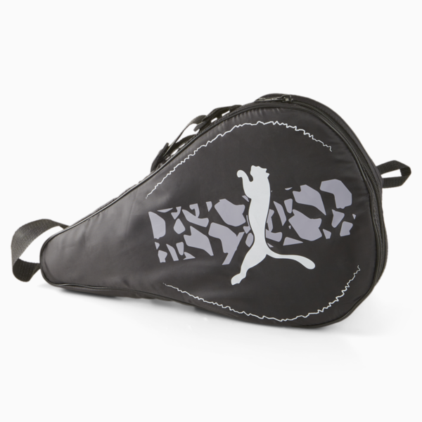 SolarATTACK PWR Padel Racket, New Navy-Ultra Orange-PUMA White-Team Light Blue, large-MEX