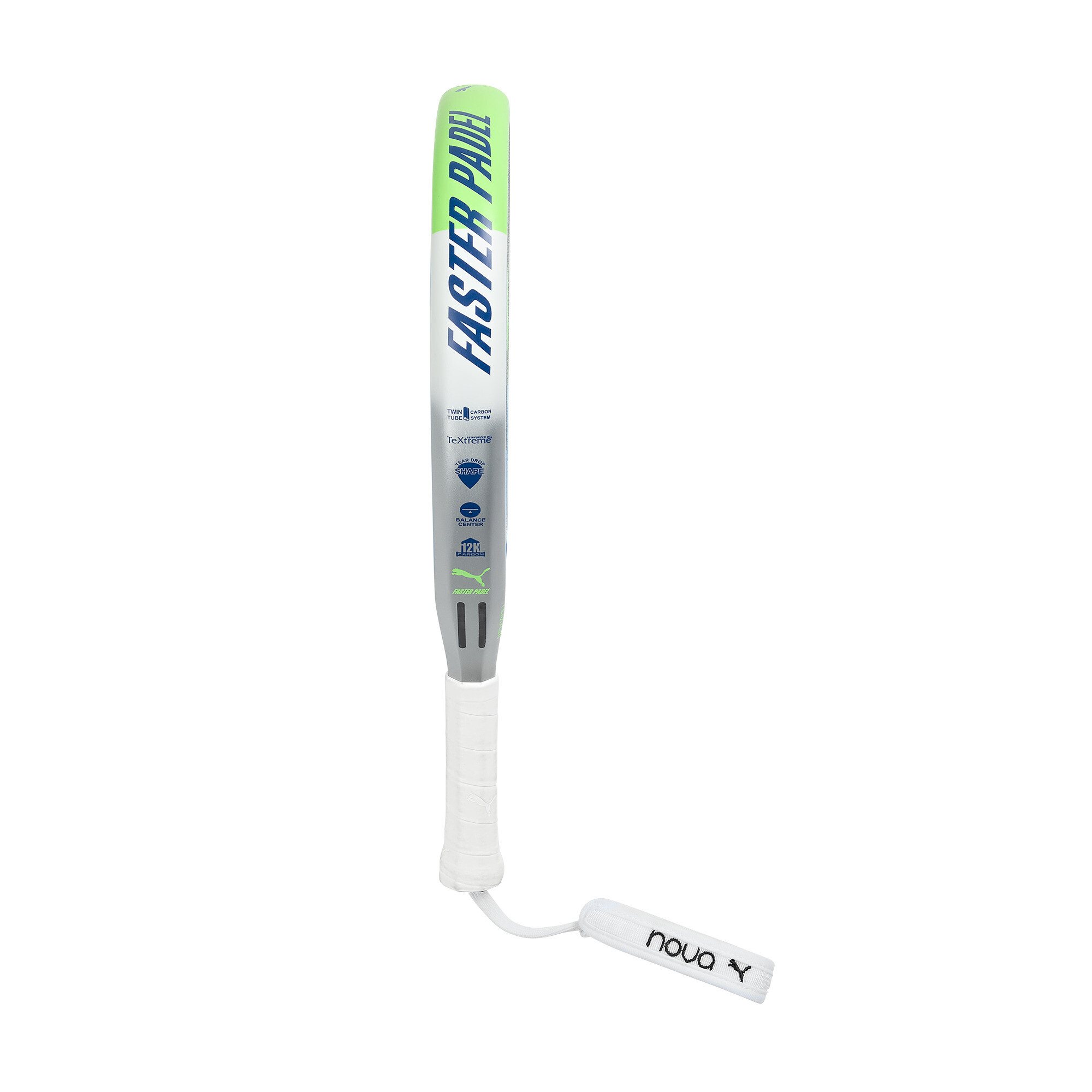 Puma NOVA ELITE HYBRID Padel Racket, Black, Padel