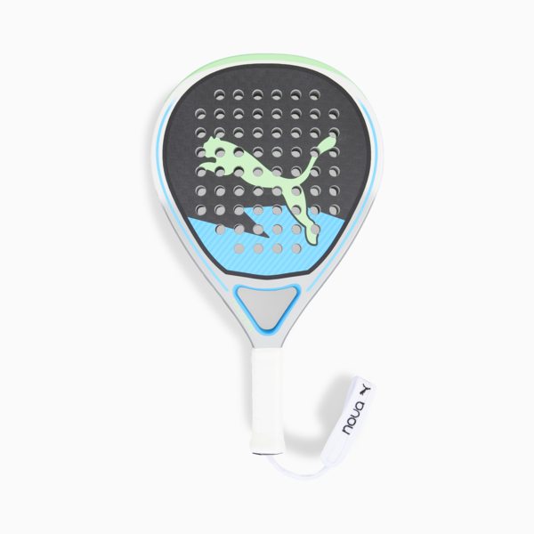 Paleta de pádel NOVA PADEL ELITE HYB, PUMA Black-Luminous Blue-Glacial Gray, large-ARG