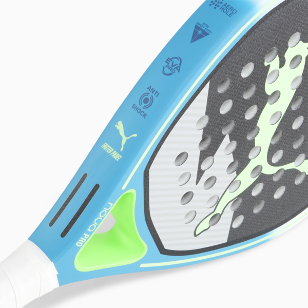 Pala de pádel NOVA Padel Pro HYB, PUMA Black-Glacial Gray-Luminous Blue, large-MEX