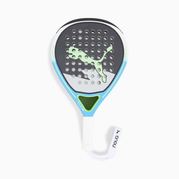 Pala de pádel NOVA Padel Pro HYB, PUMA Black-Glacial Gray-Luminous Blue, large-MEX