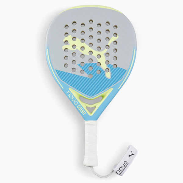 NOVA Padel Court Racket, Glacial Gray-Luminous Blue-Fizzy Apple, large-ZAF