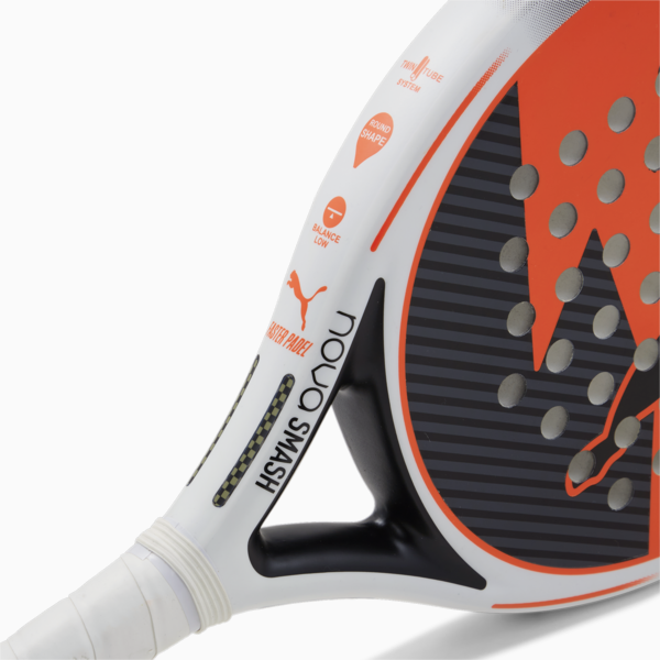 NOVA Padel Smash Racket Youth, Active Red-PUMA Black-PUMA White, large-ZAF